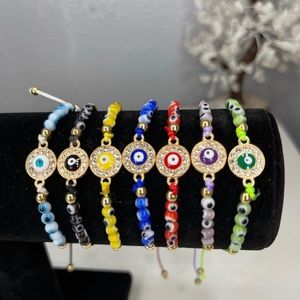 Evil eye bracelets